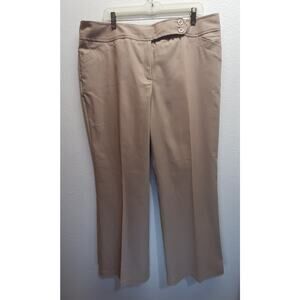 R.Q.T. Fresh Finds Women's Tan Wide Leg Pant l Size: 18